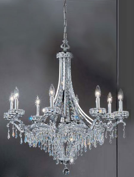 C135-69768-CH-CP Emily Collection Chrome Crystalique-Plus™ Finish Fixture By Classic Lighting