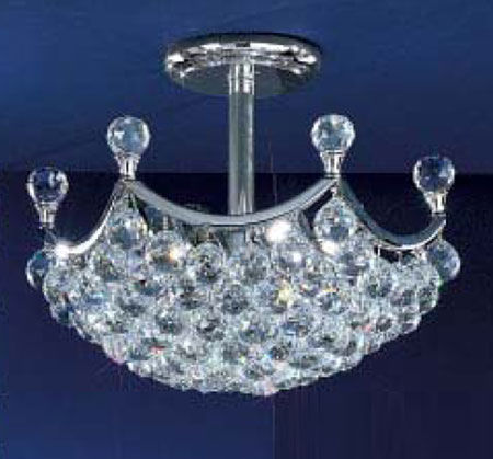 C135-69771-CH-CP Solitaire Collection Chrome Crystalique-Plus™ Finish Fixture By Classic Lighting