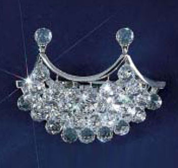 C135-69772-CH-CP Solitaire Collection Chrome Crystalique-Plus™ Finish Fixture By Classic Lighting