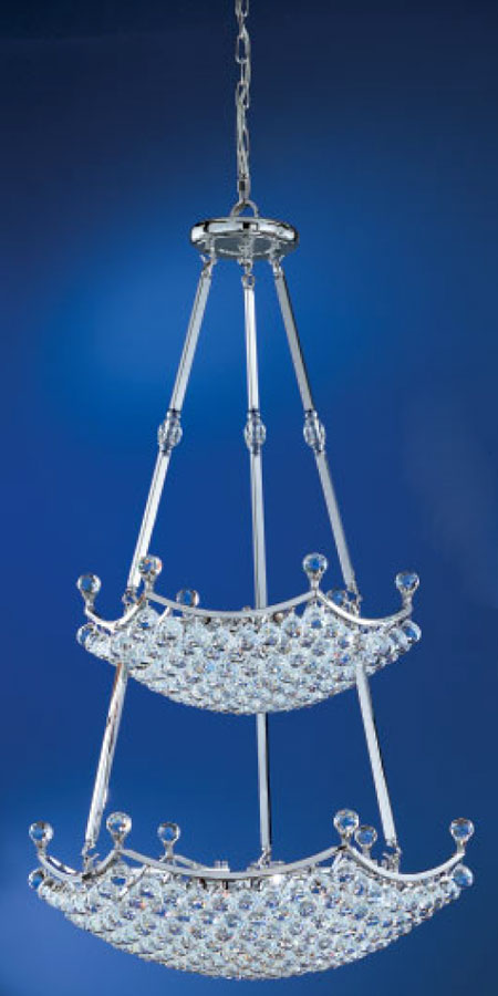 C135-69778-CH-CP Solitaire Collection Chrome Fixture By Classic Lighting
