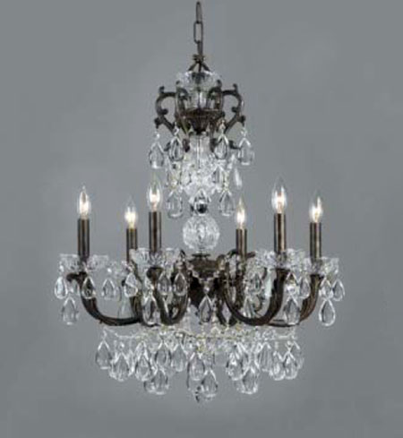 C135-69806-EBG Vienna Palace Collection English Bronze with Gold Patina Fixture By Classic Lighting