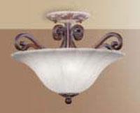 C135-71053-HW Tapestry Collection Honey Walnut Fixture By Classic Lighting