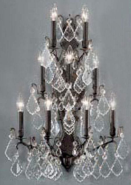 C135-8003-AB Versailles Collection Antique Bronze Finish Fixture By Classic Lighting