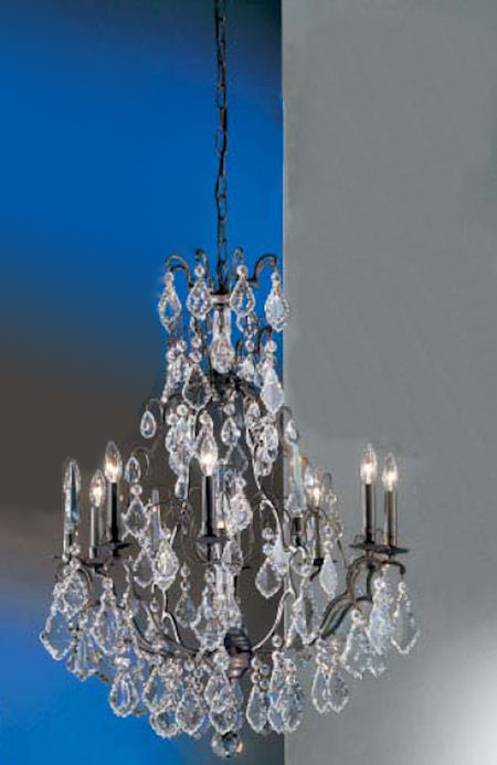 C135-8009-AB Versailles Collection Antique Bronze Finish Fixture By Classic Lighting