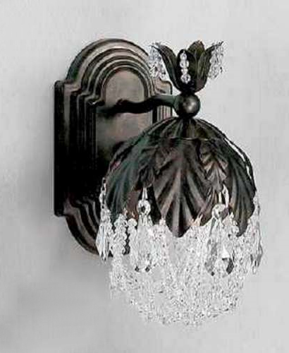 C135-8332-EB-C Petite Fleur Collection English Bronze Crystalique™ Finish Fixture By Classic Lighting