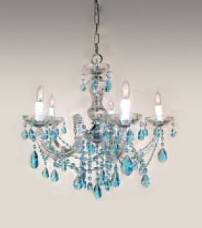 C135-8345-CH-CSA Rialto Color Collection Chrome Fixture By Classic Lighting