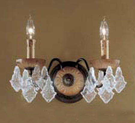 C135-8362-EB-IRC Dylan Collection English Bronze Italian Rock™ Clear Finish Fixture By Classic Lighting