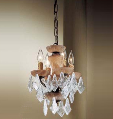 C135-8364-EB-IRC Dylan Collection English Bronze Italian Rock™ Clear Finish Fixture By Classic Lighting