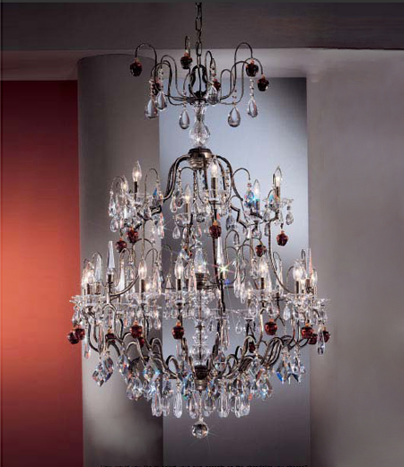 C135-9069-ABG-ATZ Garden Of Versailles Collection Antique Bronze Gold Finish Fixture By Classic Lighting