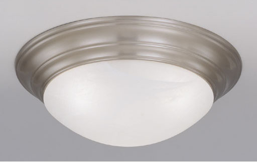 C153-1245S-PW By Designers Fountain-Lunar Collection Pewter Finish 1 Light Flush Mount