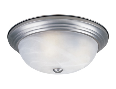 C153-1257S-PW-AL By Designers Fountain- Pewter Finish Flush Mount