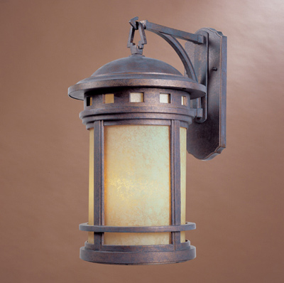 C153-2391-AM-MP By Designers Fountain-Sedona Collection Mediterranean Patina Finish 3 Light Outdoor