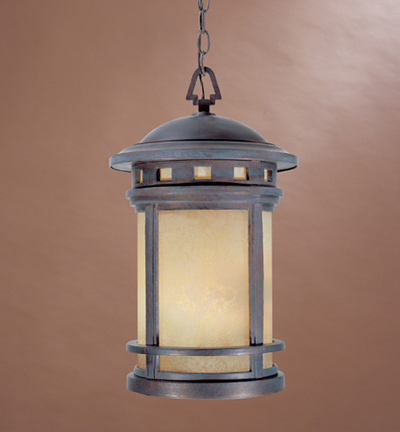 C153-2394-AM-MP By Designers Fountain-Sedona Collection Mediterranean Patina Finish 3 Light Outdoor