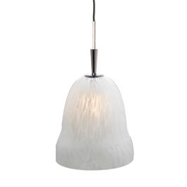 C164-FRPC1501-30-15 By Alico Lighting-Belle Grande Collection Chrome Finish Single-Lamp Ali-Jack Pendant
