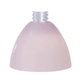 C164-PC2007-10-15 By Alico Lighting-Duplex Collection White Opal Glass Shade Finish Single-Lamp Pendant 