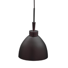 C164-PC2009-45-45 By Alico Lighting-Flash Collection Oil-Rubbed Bronze Shade Finish Single-Lamp Pendant 
