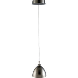 C164-PC2099-16M-16M By Alico Lighting-Flash Grande Collection Matte Satin Nickel Shade Finish Single-Lamp Pendant 