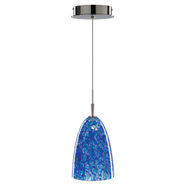 C164-PC5300-58-15 By Alico Lighting-Para Collection Chrome Finish Single-Lamp Pendant