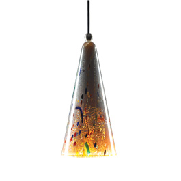 C164-PS1750-69-45 By Alico Lighting-Fontana Grande Collection Oil-Rubbed Bronze Finish Single-Lamp Pendant With Safari Shade