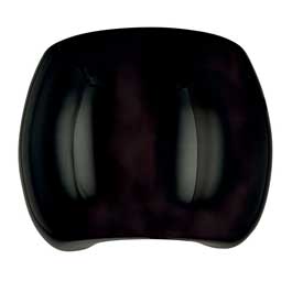 C164-WS6970-31-15 By Alico Lighting-Newton Collection Chrome Finish Newton 120V Sconce. Black Glass Shade / Chrome Finish.