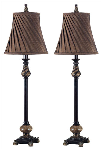 C165-20466ORB By Kenroy Home-Aruba Collection OIL RUBBED BRONZE Finish Aruba Buffet 2 Pack