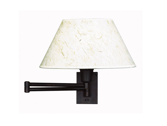 C165-30110BRZ By Kenroy Home-Simplicity Collection Bronze Finish Simplicity Swing Arm - Wall