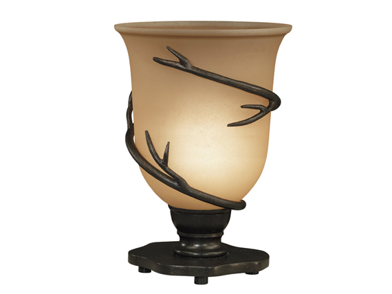 C165-30913BRZ By Kenroy Home-Twigs Collection Bronze Finish Twigs Table Torch