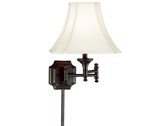 C165-33054BBZ By Kenroy Home-Wentworth Collection Burnished Bronze Finish Wentworth Wall Mount Swing Arm