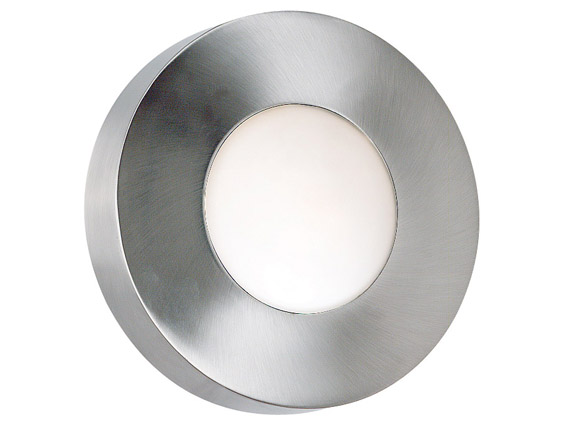 C165-72823PA By Kenroy Home-Burst Collection Polished Aluminium Finish Burst Outdr (Sm.Rnd)