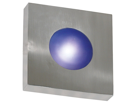 C165-72825PA By Kenroy Home-Burst Collection Polished Aluminium Finish Burst Otdr (Sm.Square)