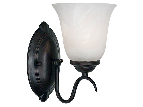 C165-90211ORB By Kenroy Home-Medusa Collection Oil Rubbed Bronze Finish Mediumusa Sconce - 1 Light 