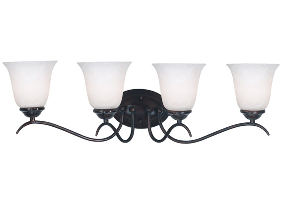 C165-90214ORB By Kenroy Home-Medusa Collection Oil Rubbed Bronze Finish Medusa Vanity - 4 Lights
