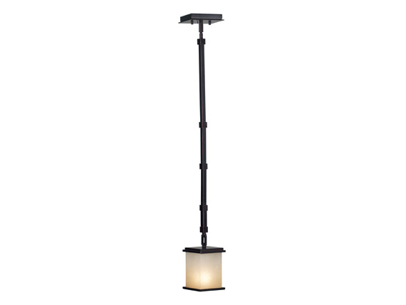 C165-90381ORB By Kenroy Home-Plateau Collection Oil Rubbed Bronze Finish Plateau 1 Light Mini Pendant