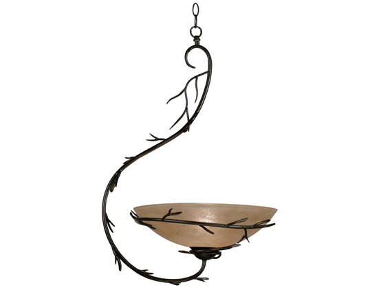 C165-90902BRZ By Kenroy Home-Twigs Collection Bronze Finish Twigs Pendant