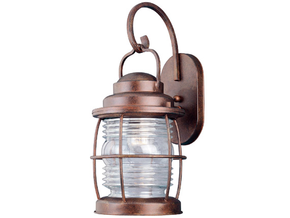 C165-90953GC By Kenroy Home-Beacon Collection Gilded Copper Finish Beacon Large Wall Lantern