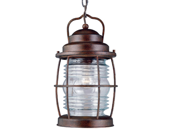 C165-90955GC By Kenroy Home-Beacon Collection Gilded Copper Finish Beacon Hanging Lantern