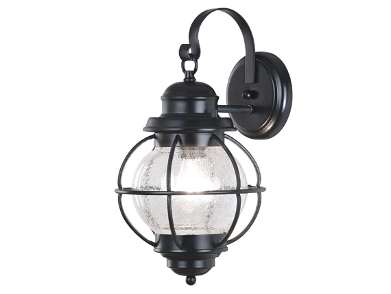 C165-90962BL By Kenroy Home-Hatteras Collection Black Finish Hatteras Lantern Med