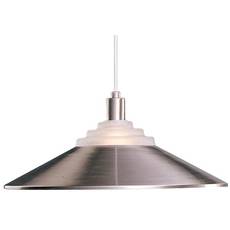 C170-100-09 By Dolan Designs-Pinnacle Collection Satin Nickel Finish 1 Light Pendant
