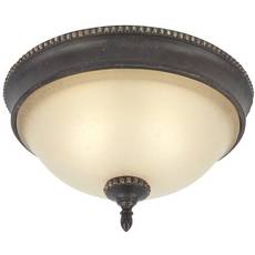 C170-1755-148 By Dolan Designs-Hastings Collection Polished Brass Finish 2 Light Flushmount