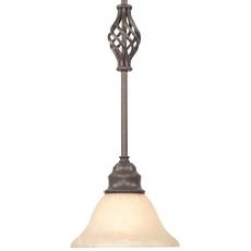 C170-1961-75 By Dolan Designs-Atlantis Collection Georgian Finish Mini Pendant