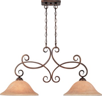 C170-2097-133 By Dolan Designs-Medici Collection English Bronze Finish 2 Light Island