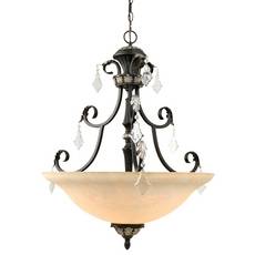 C170-2104-148 By Dolan Designs-Florence Collection Polished Brass Finish 4 Light Pendant