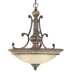 C170-2647-211 By Dolan Designs-Bonita Collection Yuma Finish 3 Light Pendant