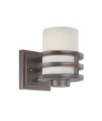 C170-2666-78 By Dolan Designs-Saturn Collection Bolivian Finish Wall Sconce