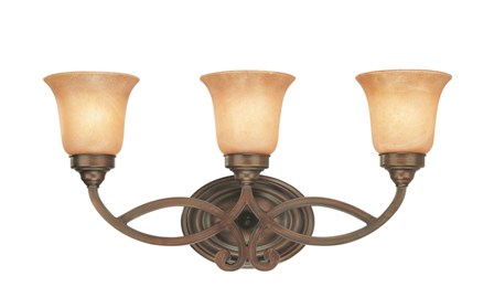C170-3103-133 By Dolan Designs-Bonita Collection English Bronze Finish 3 Light Bath