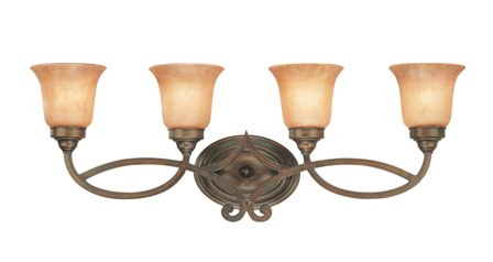 C170-3104-133 By Dolan Designs-Bonita Collection English Bronze Finish 4 Light Bath