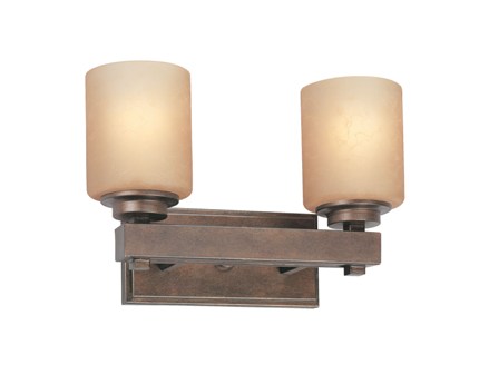 C170-3112-90 By Dolan Designs-Sherwood Collection Sienna Finish 2 Light Bath