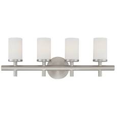 C170-434-09 By Dolan Designs-Alto Collection Satin Nickel Finish 4 Light Bath