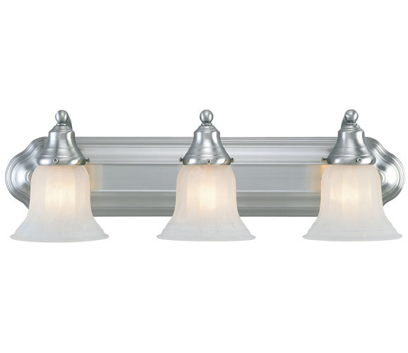 C170-469-09 By Dolan Designs-Richland Collection Satin Nickel Finish 3 Light Bath