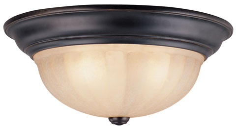 C170-523-78 By Dolan Designs-Richland Collection Bolivian Finish 3 Light Flushmount